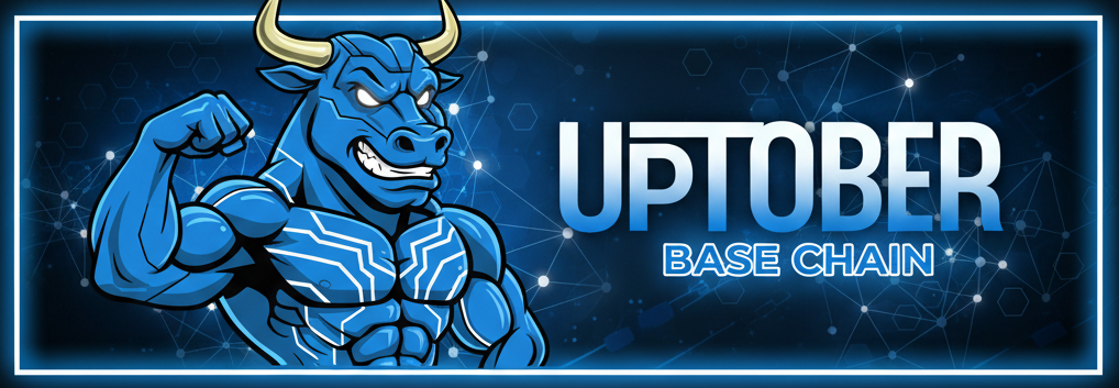 UPTOBER Cyber Bull Banner