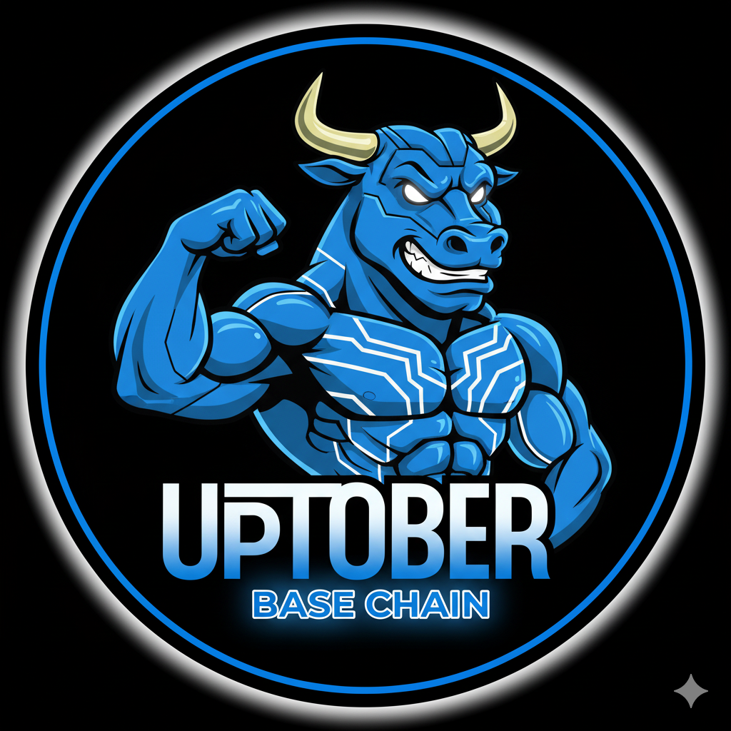 UPTOBER Anime Bull Logo